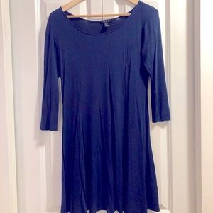 Navy blue dress